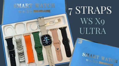 WS X9 Ultra Smart Watch 7 Belt Series 8 Original - Vibe Pk