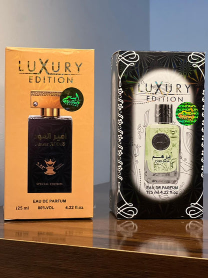 Ameer Al Oud + Dirham Luxury Edition Perfume – 2 in 1 Exclusive Deal | Long Lasting Fragrance