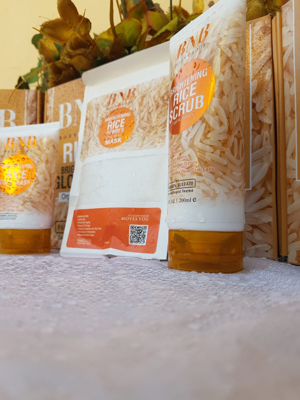 BNB Whitening Rice Extract Bright & Glow Kit - My Store